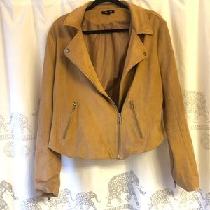 Torrid Faux Suede Moto Jacket